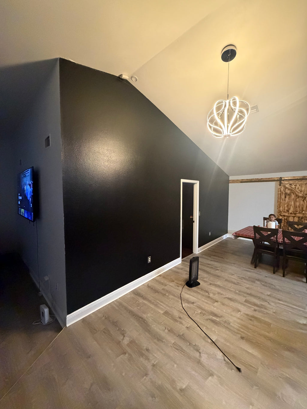 Accent wall